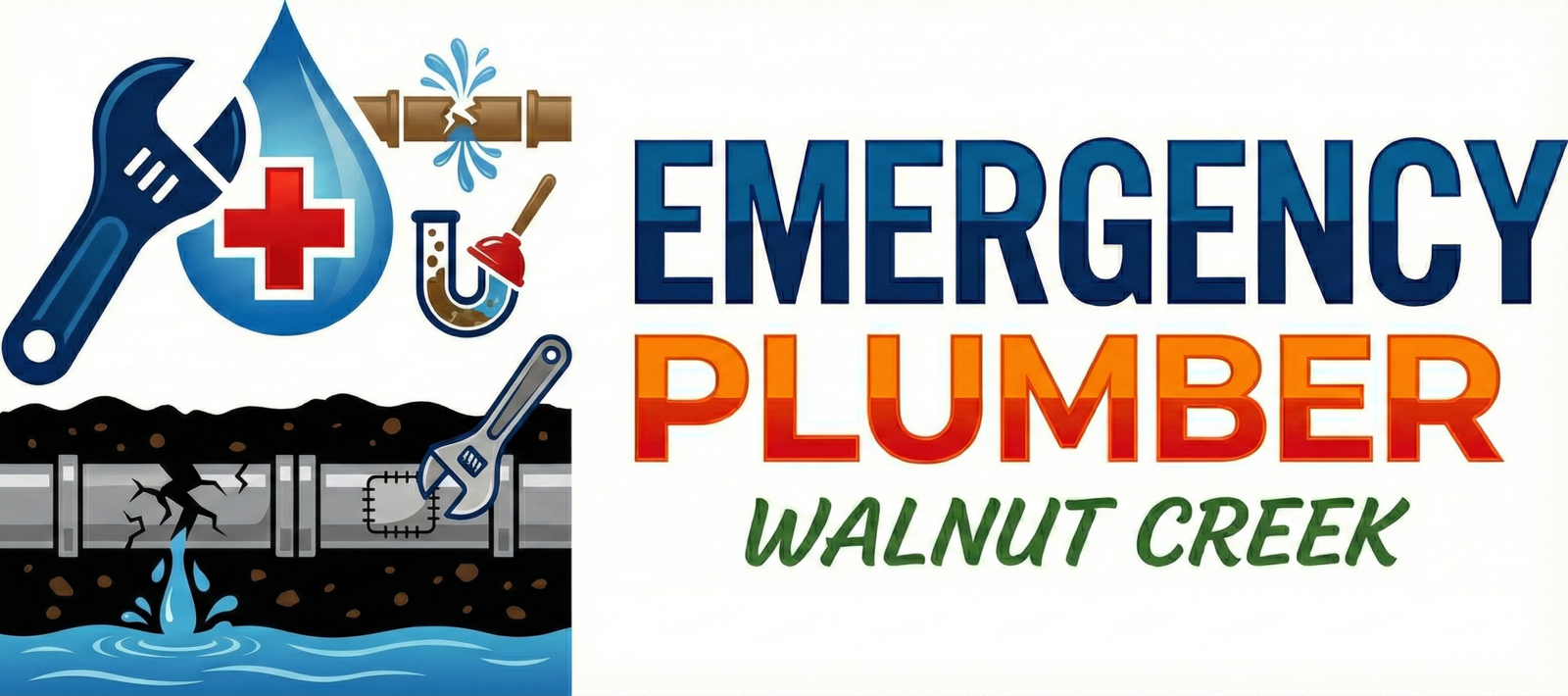Emergency Plumber Walnut Creek Logo